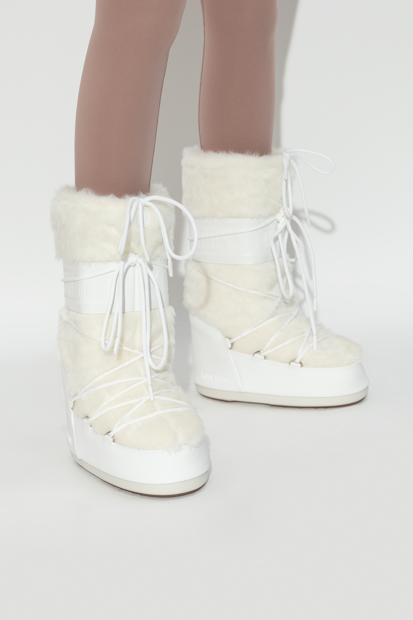 Faux Fur Moon outlet Boots Ladies Snow Boots for Winter